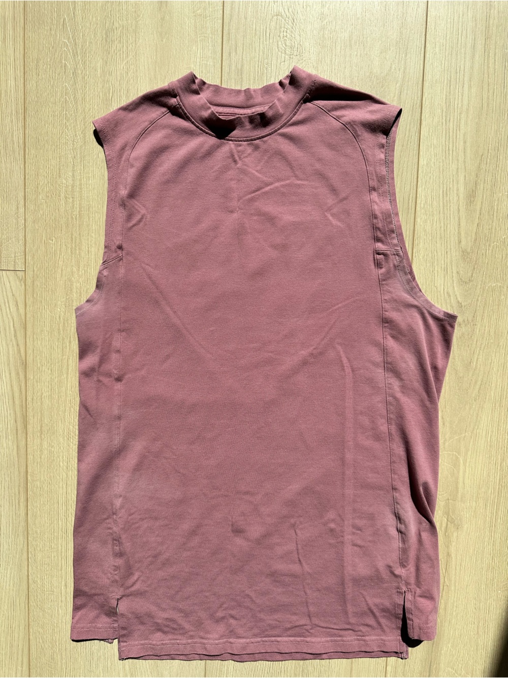 Alphalete Muscle Tee in Dusty Mauve